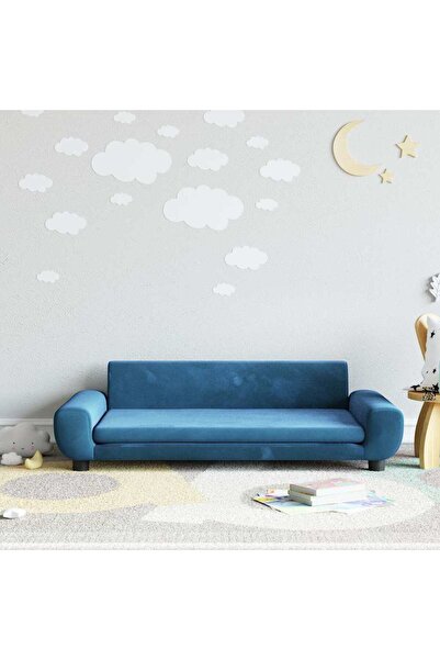 Concept Children's sofa, blue, 100x54x33 cm, Velvet