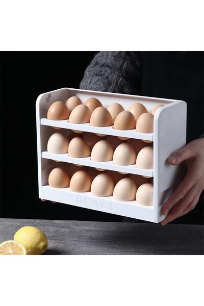 Arabest Storage Rack Organizer for Refrigerator Capacity Holder Separate Slot...