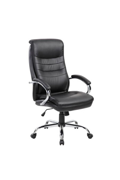 Concept Mobili Διευθύνουσα καρέκλα ANDY, οικολογικό Δερμάτινο , μαύρο