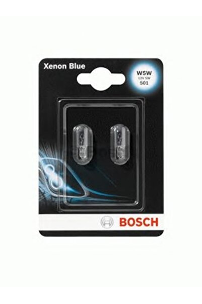 Bosch Set of 2 Xenon Blue W5W 5W 12V 1 987 301 033 xenon car bulbs