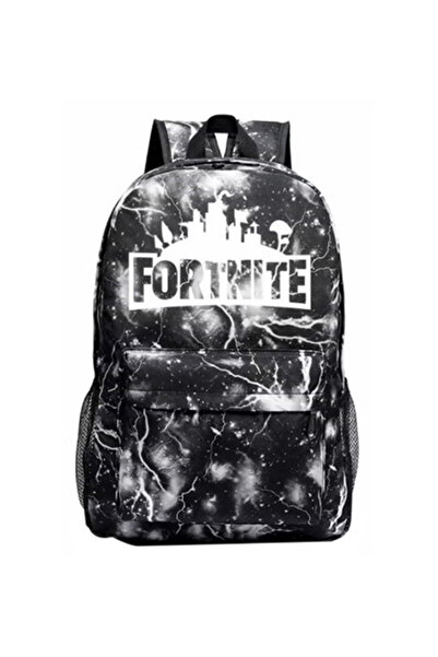 Other Teenager Fashion Luminous Backpack Black
