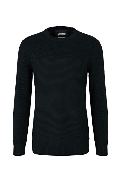 Tom Tailor Pullover Basic Structured Knit Pullover Strickpullover