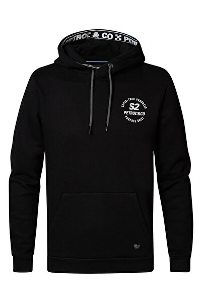 Petrol Industries Sweater Sweater Hooded Print