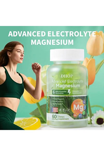 DHOP Electrolyte Vitamin Magnesium Endurance Sports Gummies – 60 pieces.