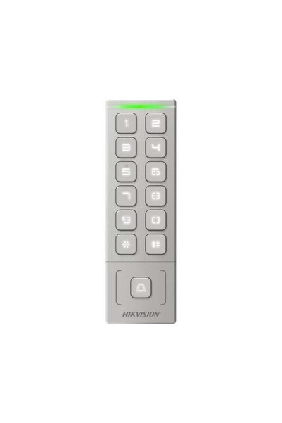 Hızlı Stok HIKVISION DS-K1T809MWX MİFARE (KART / ŞİFRE) BAĞIMSIZ KONTROL PANELİ