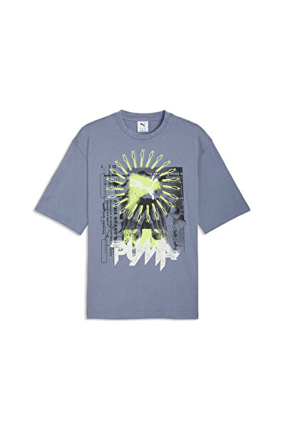 Puma Graphic Tee Men's Casual T-Shirt 63444265 Gray