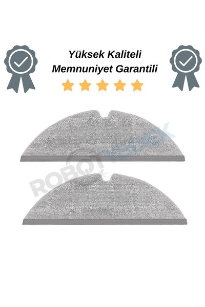 robotyedek D20 (ليس من نوع ULTRA) RLD35GA قطعتان من قماش الممسحة المصنوع من ا...