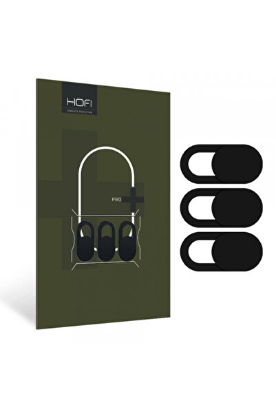 HOFI Capac Privacy Camera Web Slim Pro+, Set 3 bucati, Negru