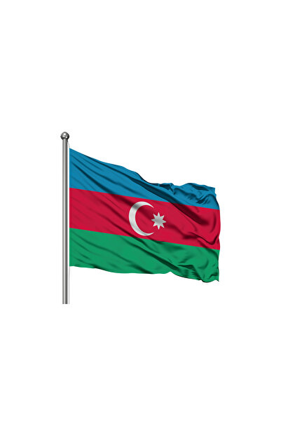 Empressco Azerbaycan Devleti Bayrağı - Premium Raşel Kumaş 150x225cm