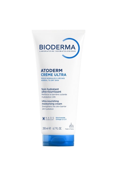 Bioderma Cremă de față și corp Atoderm Ultra, Bioderma, 200 ml