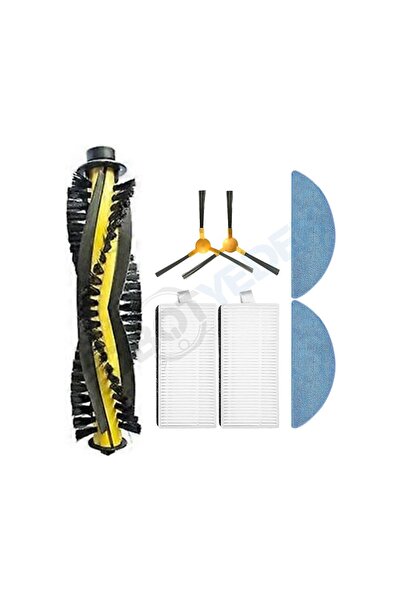 robotyedek Perie principală compatibilă cu Tesvor X500, X500 Pro, filtru Hepa...