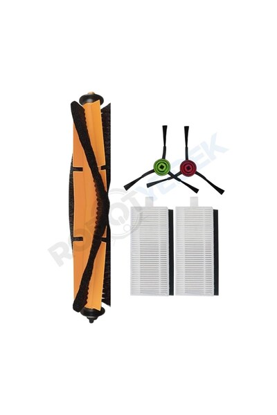 robotyedek Perie principală compatibilă G2, filtru Hepa, perie laterală 5 bucăți