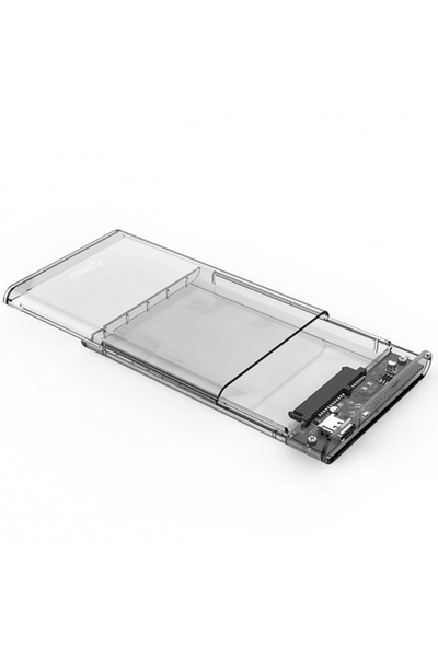 Orico Rack 2139C3 pentru HDD / SSD SATA 2.5inch, USB-C, Transparent