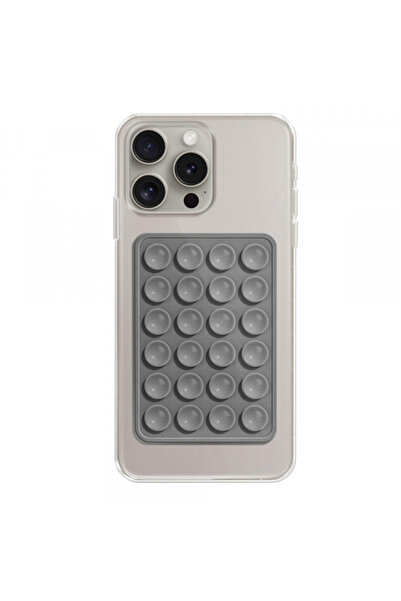 Techsuit Suport cu Ventuze ST-PAD, Gri