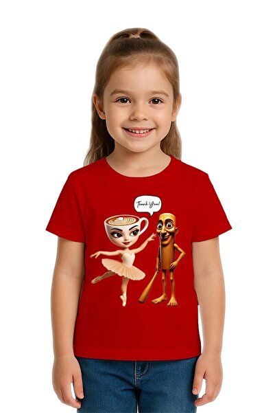 SEDİRLİ Tricou unisex pentru copii Brainot cu imprimeu bumbac moale țesături ...