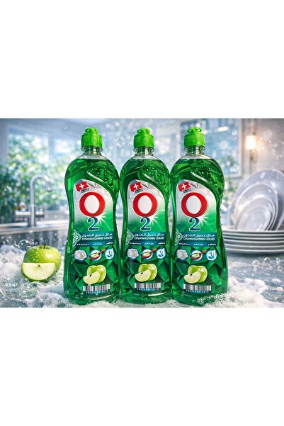 O2 منظف ​​غسيل الأطباق - 3 قطع