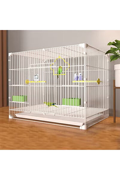 KEKE قفص معدني كبير للحيوانات الأليفة للمنزل | حظيرة داخلية واسعة متعددة الحي...