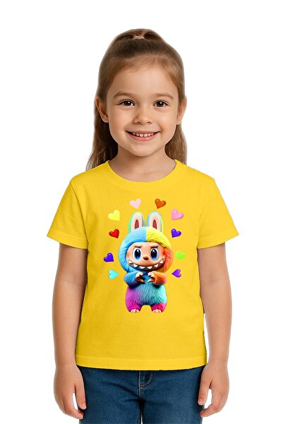 SEDİRLİ Unisex Printed Kids T-Shirt Cotton Combed Fabric