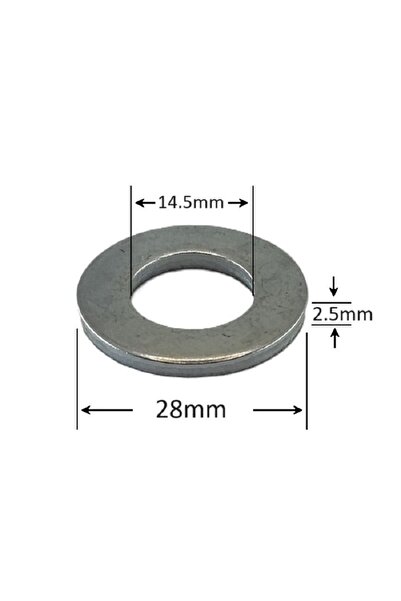 seda Flat Washer M14x28x2.5 DIN125A - 200pcs/box