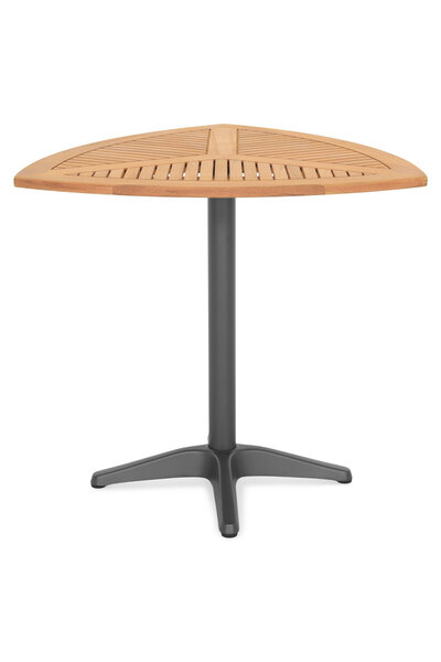 Maison Mex Triangular garden/terrace coffee table ROOT L.80 l.80 H.72 natural...