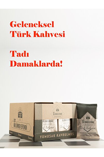 KuruKahveci Ömer Efendi Geleneksel Türk kahvesi, her pakette aynı Lezzet! Yum...