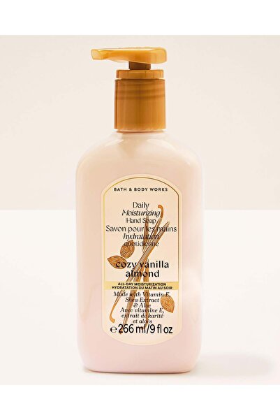 Bath & Body Works Cozy Vanilla Almond Kremsi Lüks El Sabunu 266 ml