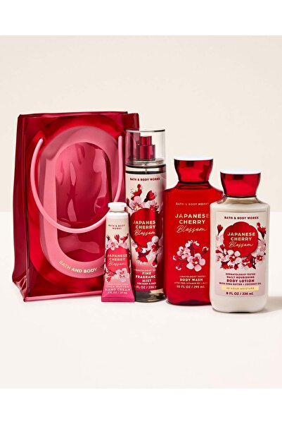 Bath & Body Works Japanese Cherry Blossom Hediye Seti
