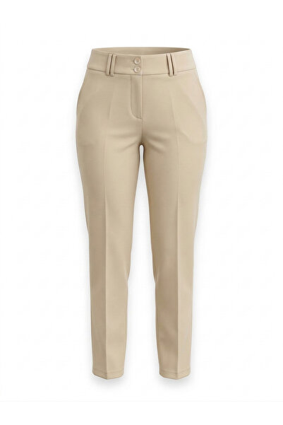 Sentez Women's Plus Size Ankle-Length Pants - Powder Pink