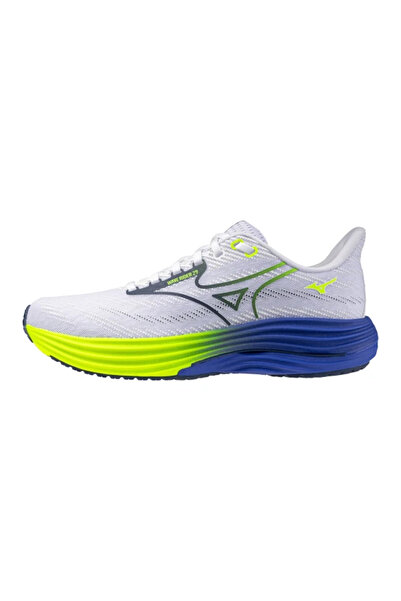 MIZUNO Wave Rider 29 Men's Running Shoes White / Navy Blue