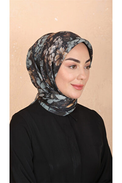 locella Lo'cella Pamuklu Soft Eşarp 4549-3 Siyah