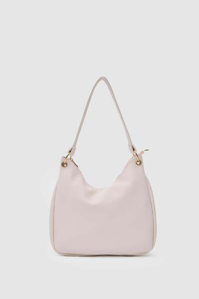Shule Bags Oval Bigger Women's Shoulder Bag Valerie Cream