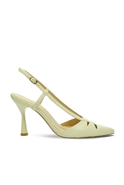 Vario Genuine Leather Pointed-Toe Women's Shoes 330 Nappa Beige (Beige)