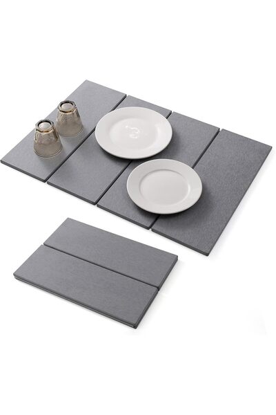 Arabest Foldable Drying Mat, Dirt-Resistant Quick Drying Fast Absorbent, Non-...