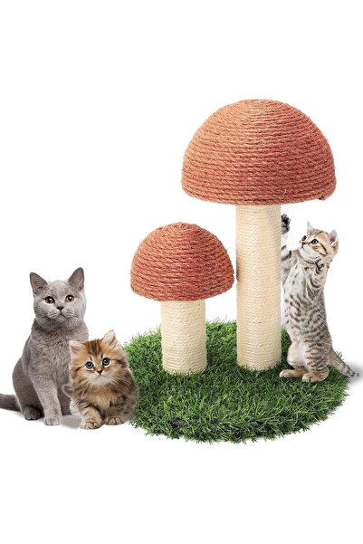 Arabest Cat Scratching Post, Natural Sisal Cat Scratchers Pole,Cat Interactiv...
