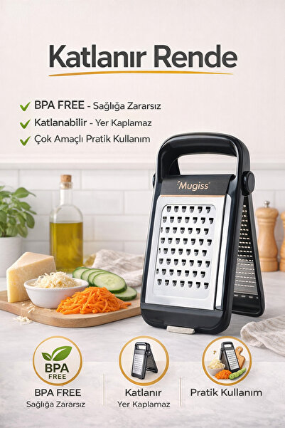 mutfak Vega Katlanır Rende | BPA Free Çok Amaçlı Pratik Rendesi