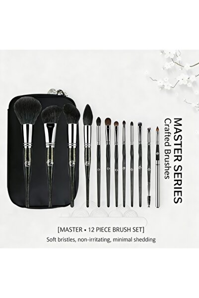 Kijarda Premium Makeup Brush Set, Multi-Hair (Wool/Horsehair/Synthetic), All ...