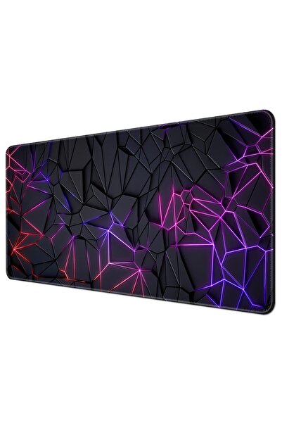 Sumkyle Large Gaming Mouse Pad, Extended Desk Mousepad with Stitched Edges, N...