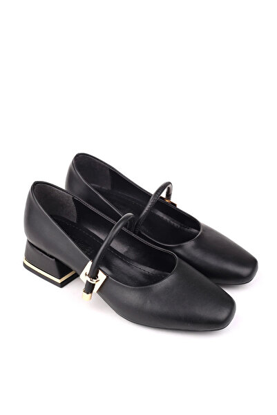 Walkenzo 4772 Women's 3.5 cm Heeled Daily Comfortable Shoes