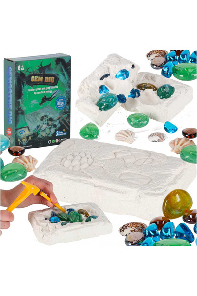 Ikonka Set arheologic pentru excavarea pietrelor pretioase si mineralelor, cu...