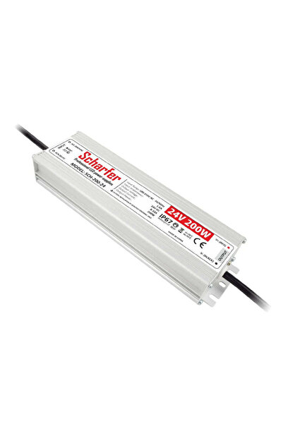 SCHARFER Professional LED Power Supply 24 V 200 W IP 67