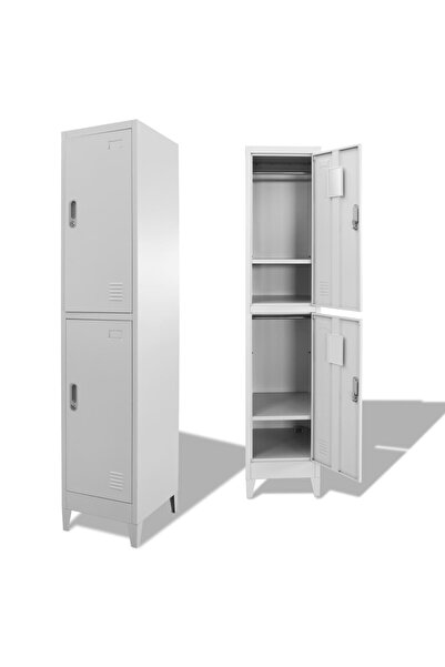 Concept Dulap vestiar cu 2 compartimente 38x45x180 cm