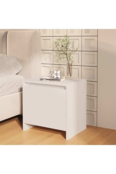 Concept Noptieră, alb, 45x34x44,5 cm, PAL