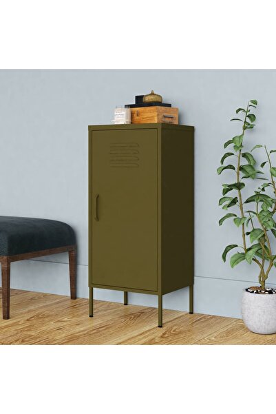 Concept Ντουλάπι αποθήκευσης, λαδί, 42,5x35x101,5 cm, ατσάλι