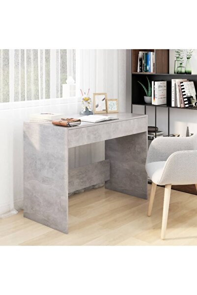 Concept Γραφείο, γκρι σκυροδέματος, 101 x 50 x 76,5 cm, μοριοσανίδα