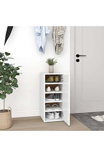 Concept Ράφι παπουτσιών, λευκό, 32x35x70 cm, μοριοσανίδα