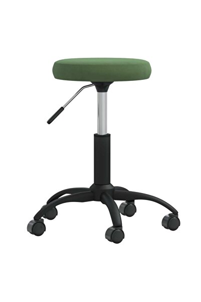 Concept Scaun de bucătărie, verde închis, catifea