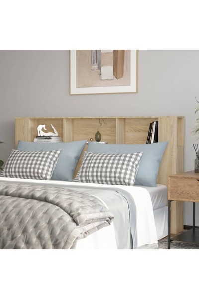 Concept Κεφαλάρι με ντουλάπα, δρυς sonoma, 180x18.5x104.5 εκ.