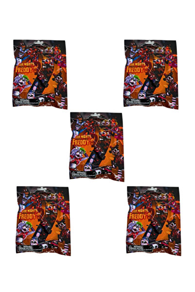 OEM Set 5 Plicuri cu Figurina Surpriza Five Nights at Freddy’s (FNAF), Person...
