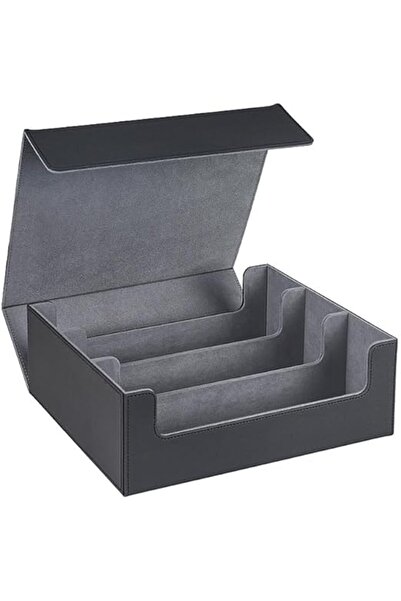 Arabest 1800+ Storage Box for Trading Cards,PU Leather Deck Case,Magnetic Clo...