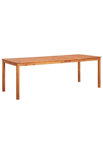 Concept Τραπέζι κήπου, 215 x 90 x 74 εκ., από μασίφ ξύλο ακακίας